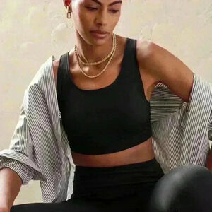 Banana Republic Factory Classic Black Tank Top